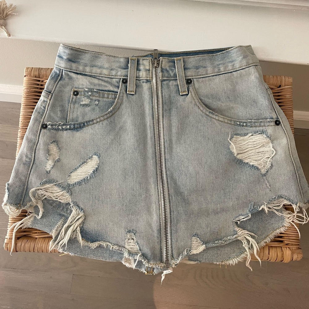 Jean skirt